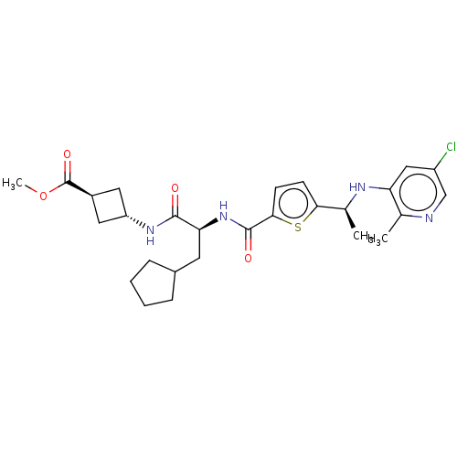 Chemical structure of BindingDB Monomer ID 665410