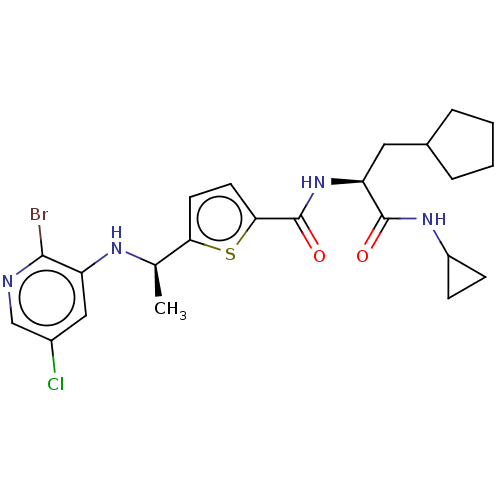 Chemical structure of BindingDB Monomer ID 665417