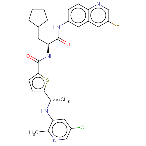 Chemical structure of BindingDB Monomer ID 665494