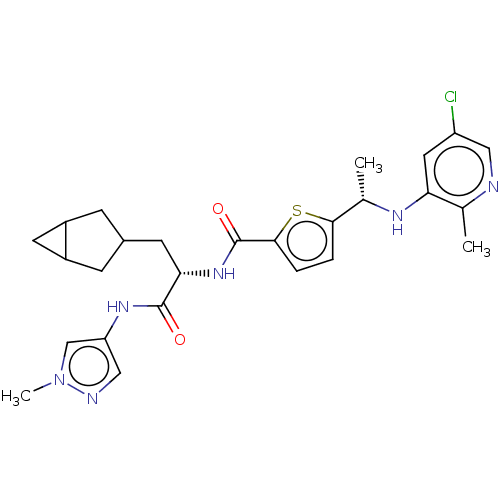 Chemical structure of BindingDB Monomer ID 665495