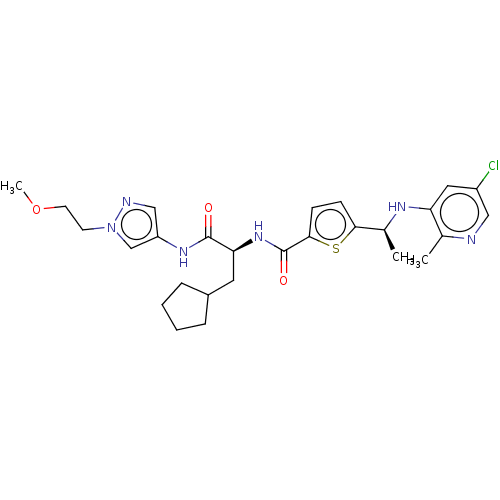 Chemical structure of BindingDB Monomer ID 665536