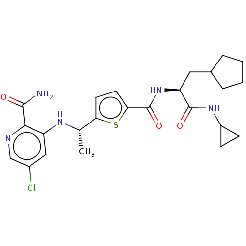 Chemical structure of BindingDB Monomer ID 665544