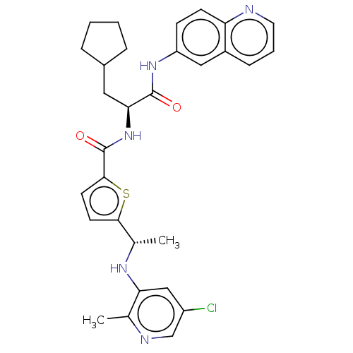 Chemical structure of BindingDB Monomer ID 665559