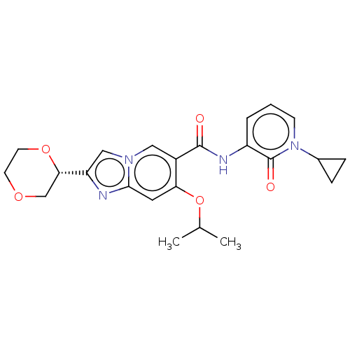 Chemical structure of BindingDB Monomer ID 665767
