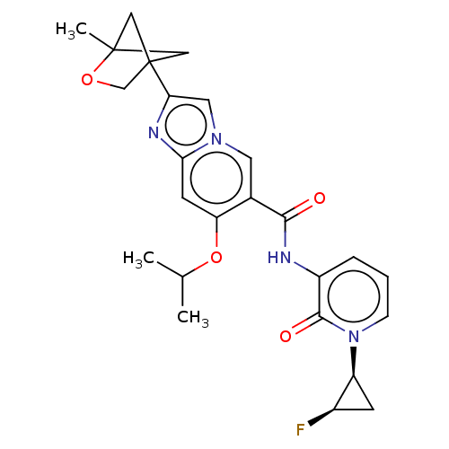 Chemical structure of BindingDB Monomer ID 665863