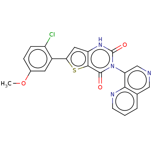 Chemical structure of BindingDB Monomer ID 666434