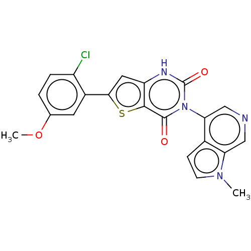 Chemical structure of BindingDB Monomer ID 666456