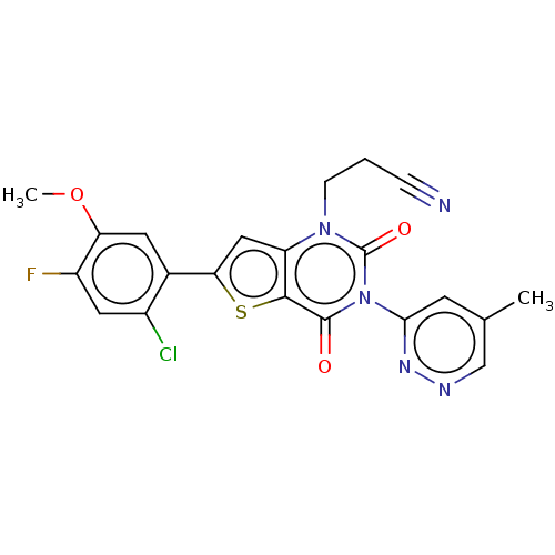 Chemical structure of BindingDB Monomer ID 666897