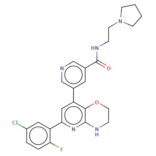 Chemical structure of BindingDB Monomer ID 667156
