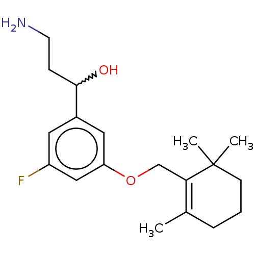 Chemical structure of BindingDB Monomer ID 667881