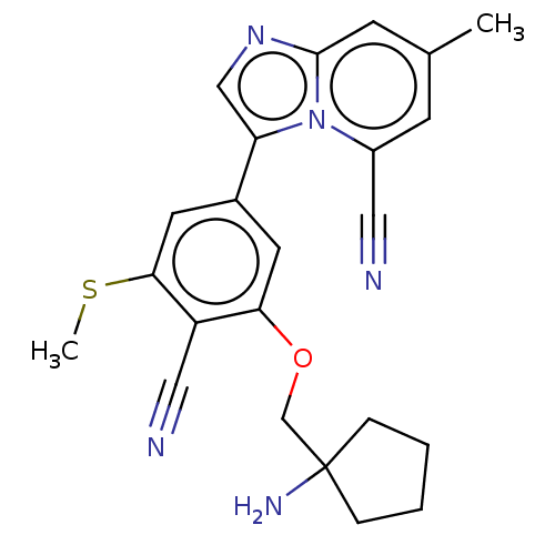 Chemical structure of BindingDB Monomer ID 668202
