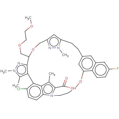 Chemical structure of BindingDB Monomer ID 668474