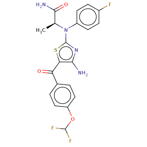 Chemical structure of BindingDB Monomer ID 668694