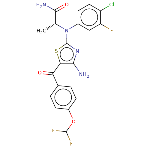 Chemical structure of BindingDB Monomer ID 668707