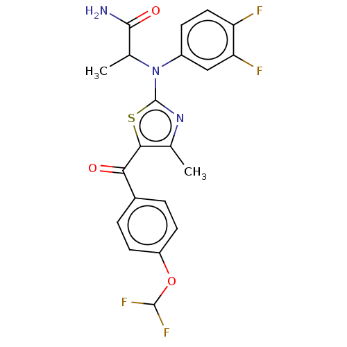 Chemical structure of BindingDB Monomer ID 668725
