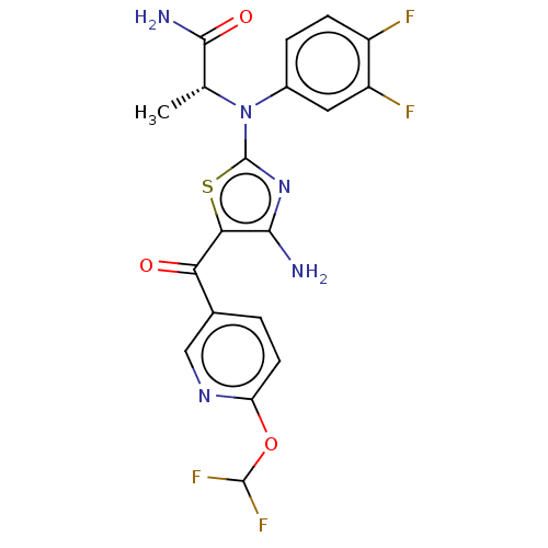 Chemical structure of BindingDB Monomer ID 668874