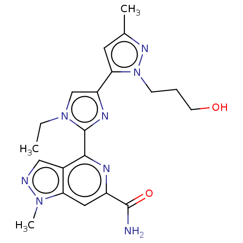 Chemical structure of BindingDB Monomer ID 669419