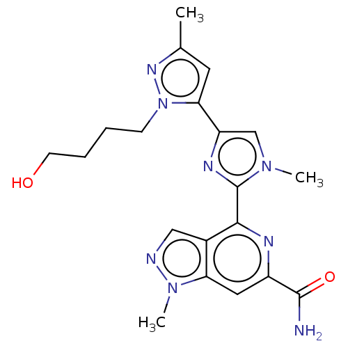 Chemical structure of BindingDB Monomer ID 669421