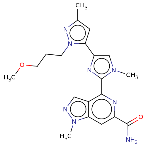Chemical structure of BindingDB Monomer ID 669424