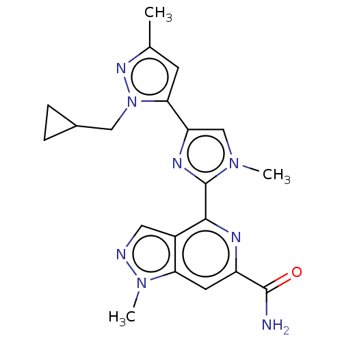 Chemical structure of BindingDB Monomer ID 669425
