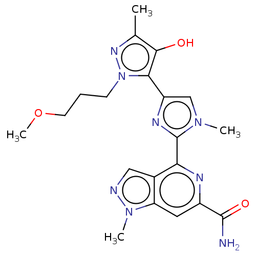 Chemical structure of BindingDB Monomer ID 669431