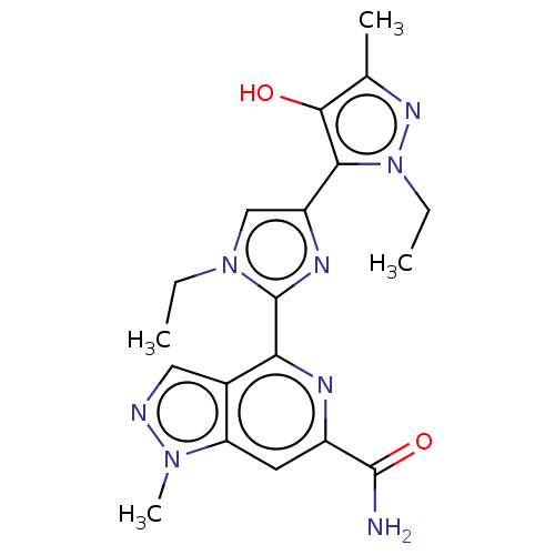 Chemical structure of BindingDB Monomer ID 669434