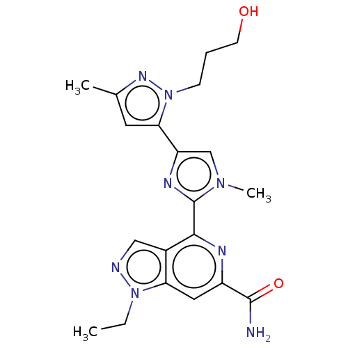 Chemical structure of BindingDB Monomer ID 669443