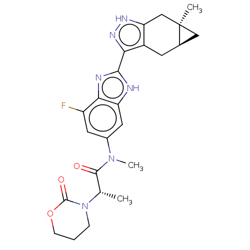 Chemical structure of BindingDB Monomer ID 669573