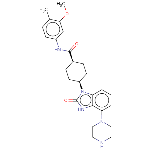 Chemical structure of BindingDB Monomer ID 670296
