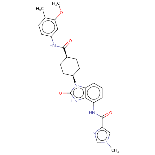 Chemical structure of BindingDB Monomer ID 670375