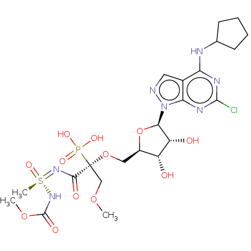 Chemical structure of BindingDB Monomer ID 670389