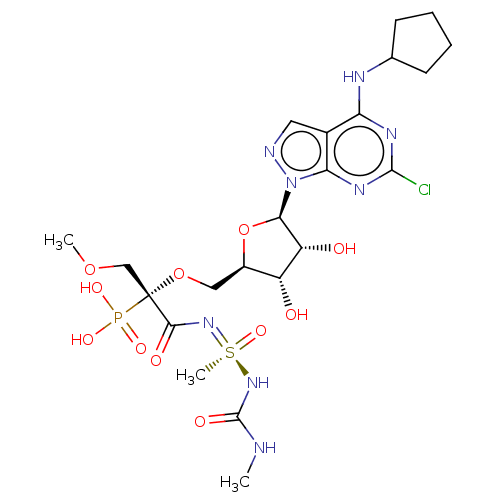 Chemical structure of BindingDB Monomer ID 670392