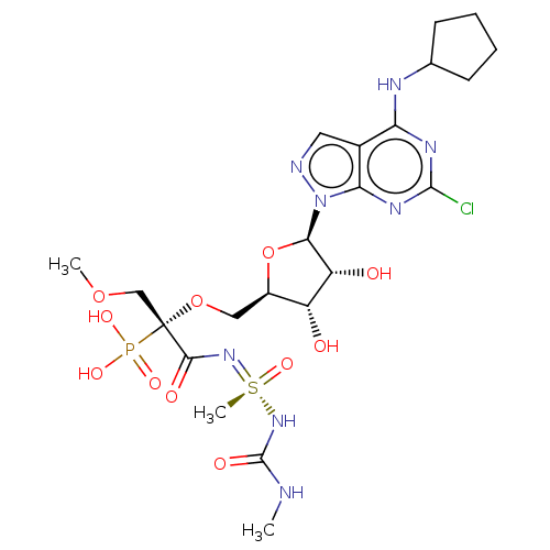 Chemical structure of BindingDB Monomer ID 670393