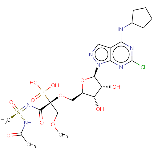 Chemical structure of BindingDB Monomer ID 670403