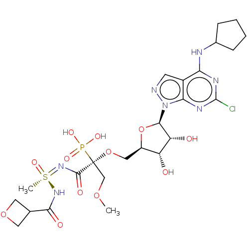 Chemical structure of BindingDB Monomer ID 670405