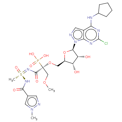 Chemical structure of BindingDB Monomer ID 670407