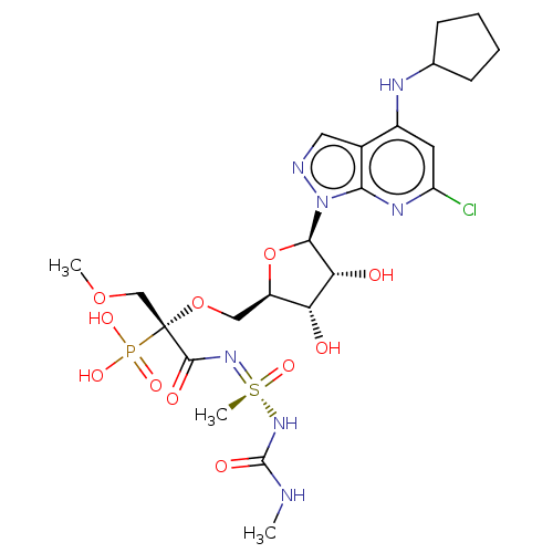 Chemical structure of BindingDB Monomer ID 670413