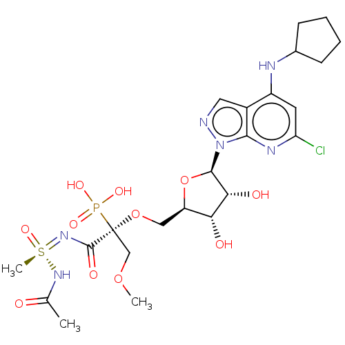 Chemical structure of BindingDB Monomer ID 670414