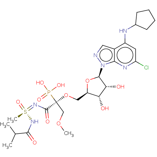 Chemical structure of BindingDB Monomer ID 670416