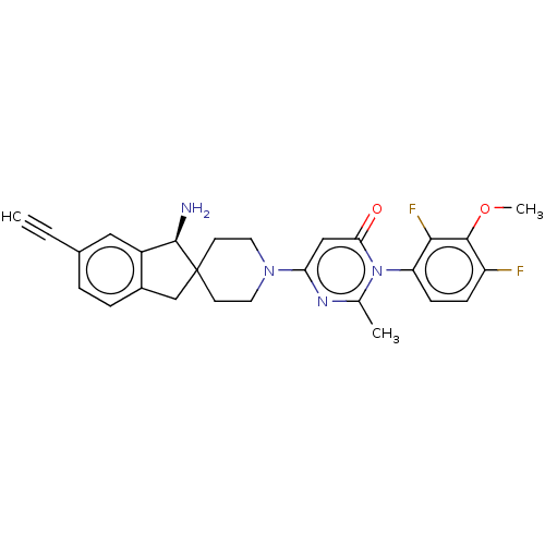 Chemical structure of BindingDB Monomer ID 670473
