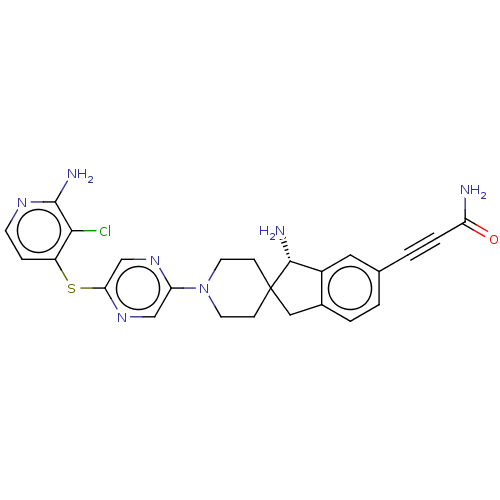 Chemical structure of BindingDB Monomer ID 670569