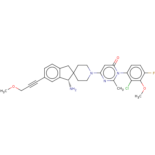 Chemical structure of BindingDB Monomer ID 670574