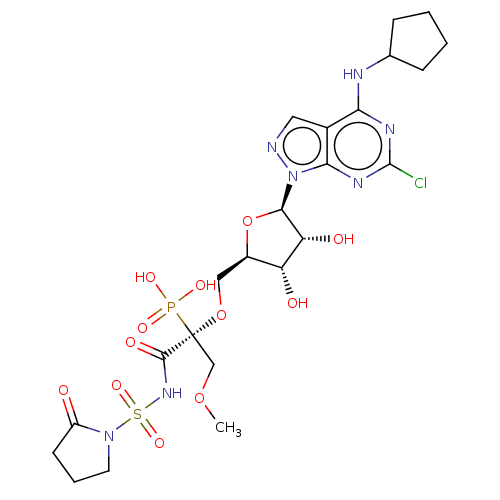 Chemical structure of BindingDB Monomer ID 670942