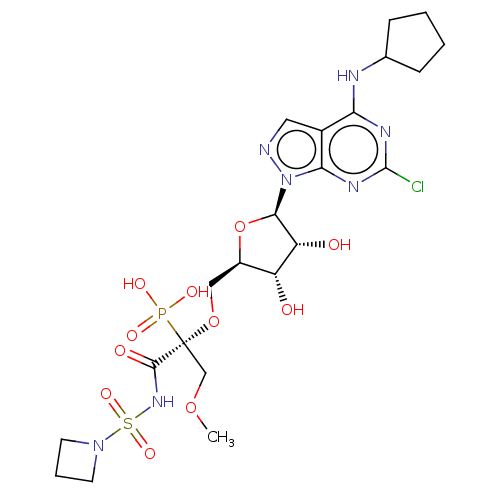 Chemical structure of BindingDB Monomer ID 670945