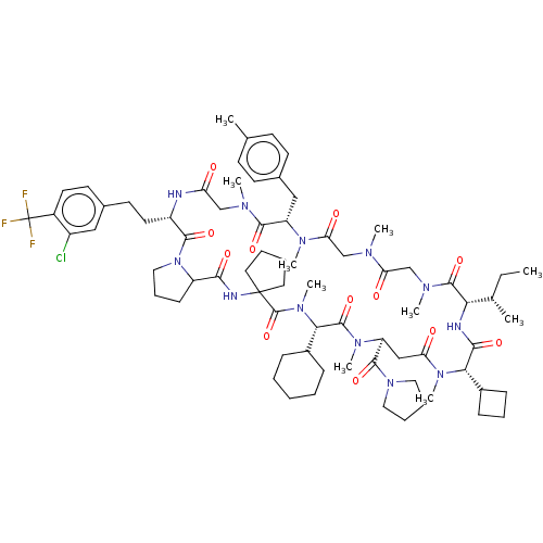 Chemical structure of BindingDB Monomer ID 671322