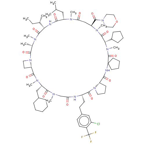Chemical structure of BindingDB Monomer ID 671804