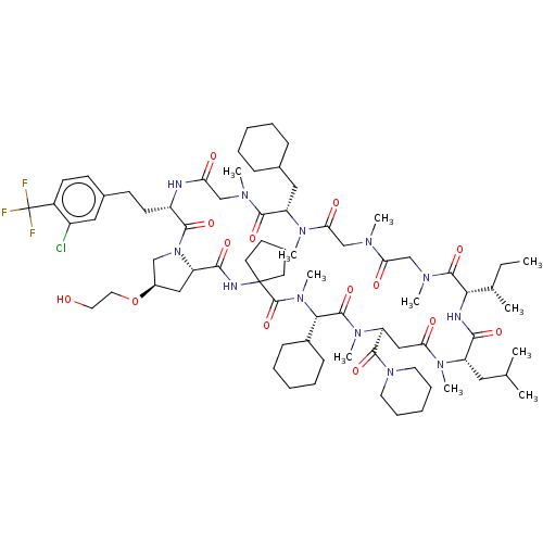 Chemical structure of BindingDB Monomer ID 672778