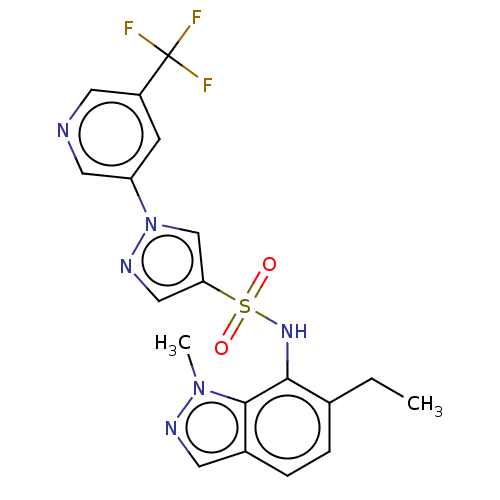 Chemical structure of BindingDB Monomer ID 673786