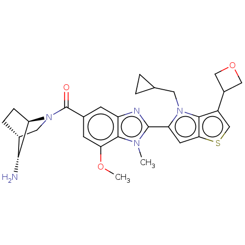 Chemical structure of BindingDB Monomer ID 674514
