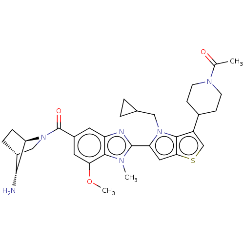 Chemical structure of BindingDB Monomer ID 674516